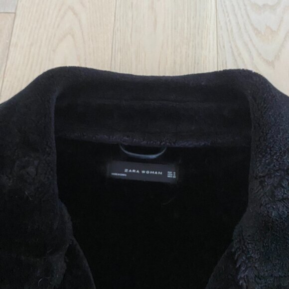 Zara Shearling Jacket - Picture 5 of 12